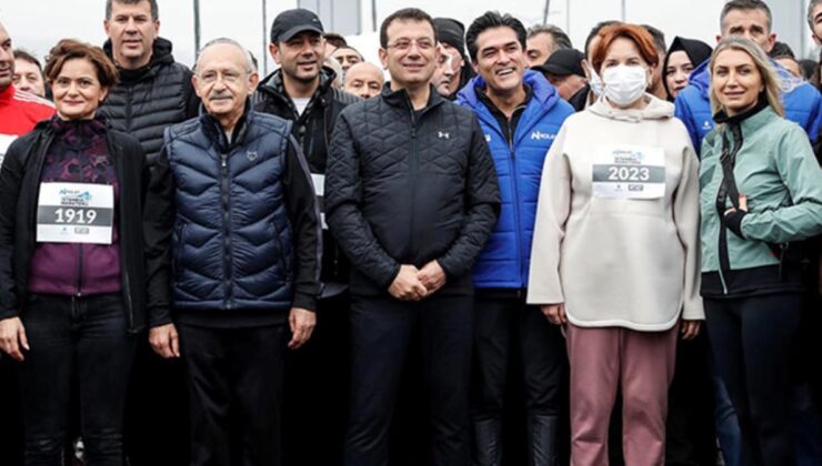 CHP ve İYİ Parti, “Millet İttifakı dağılıyor” iddialarına yanıtı İstanbul Maratonu’ndaki görüntüleriyle verdi